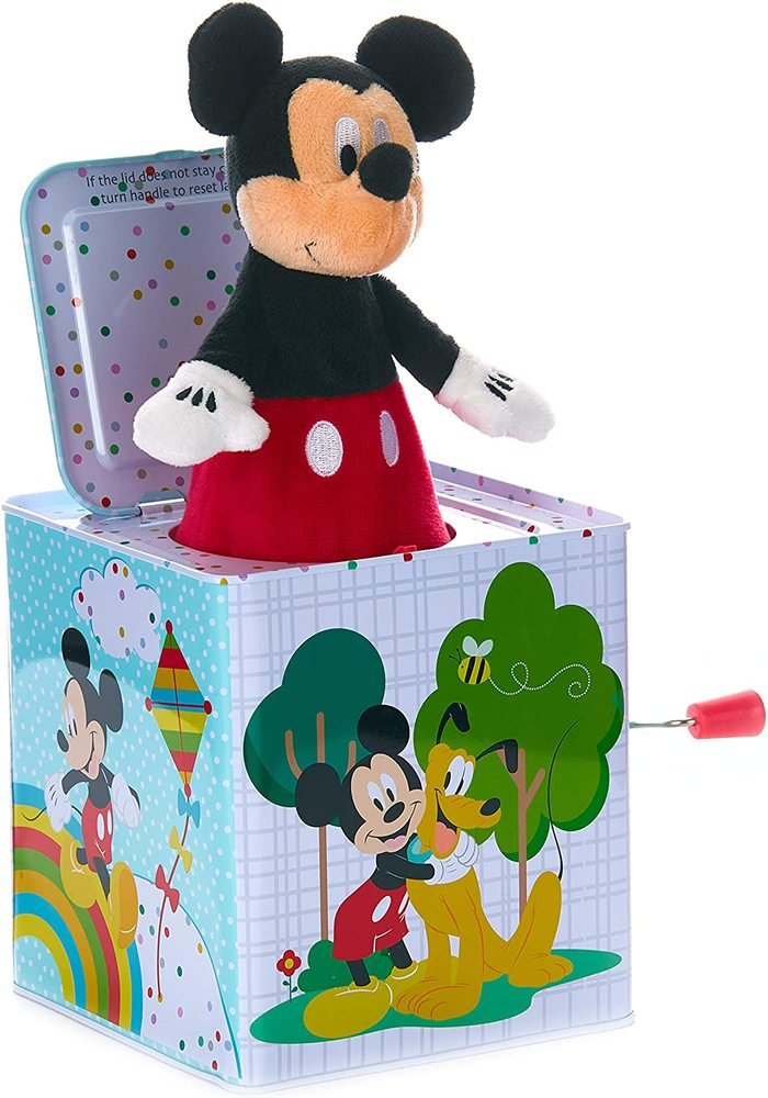 Minnie mouse jack in top the box toy