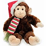 Nicky the Monkey Holiday Plush - Bearington Collection