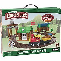 Lincoln Logs Sawmill Train Express   