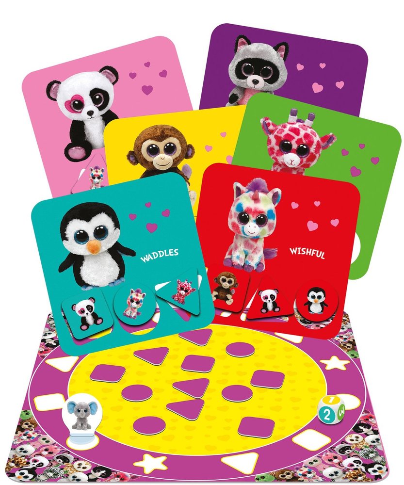 Ty Beanie Boos Friends Board Game Toy Sense