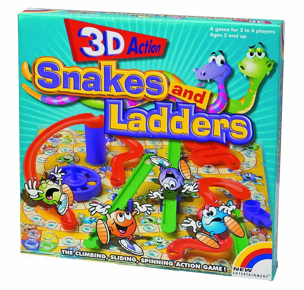 3D Snakes and Ladders Toy Sense