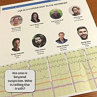 Murder Mystery Party Case Files - Death in Antarctica. 
