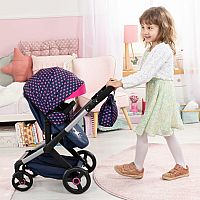 Bayer XEO Doll Carriage - Hearts