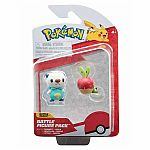 Pokemon Battle Figure 2-Pack - Oshawott And Applin.