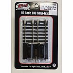 Code 100 Snap-Track 2 Piece Bumpers - HO Scale