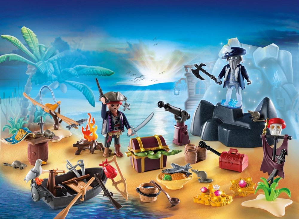 Pirate Treasure Advent Calendar RETIRED PRODUCT Toy Sense