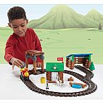 Lincoln Logs Sawmill Train Express   