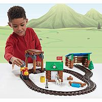 Lincoln Logs Sawmill Train Express   