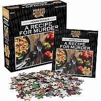 Recipe For Murder - Mystery Jigsaw Puzzle.