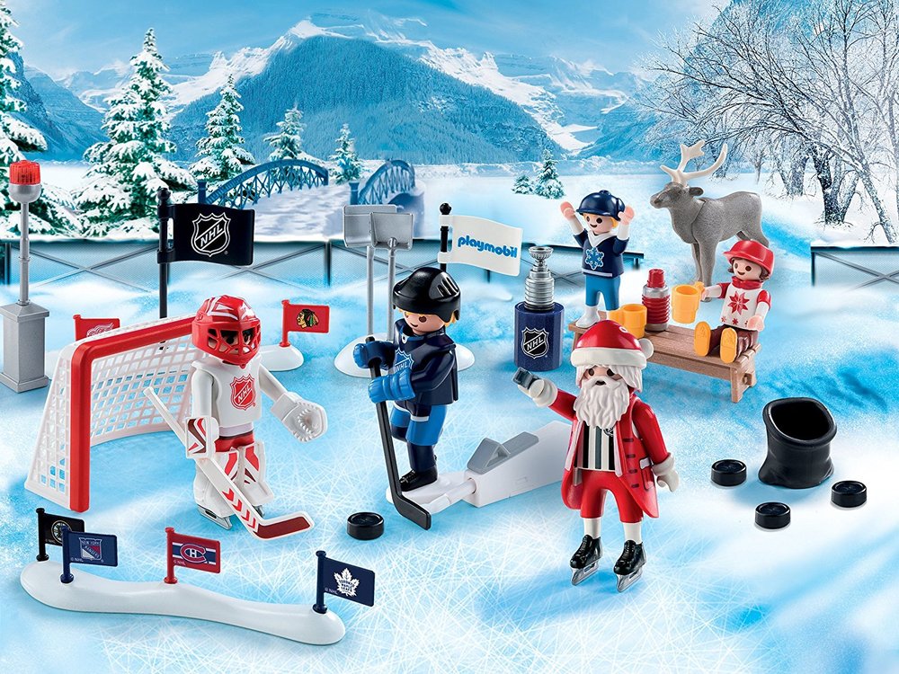 Hockey Advent Calendar Customize and Print