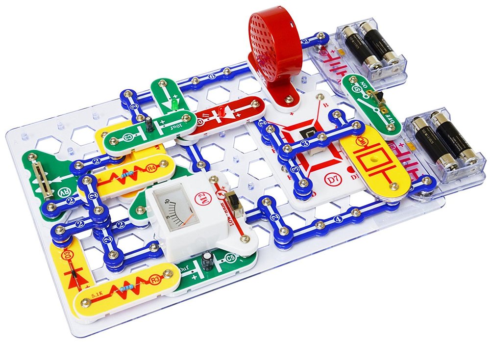 snap circuits electronics discovery kit