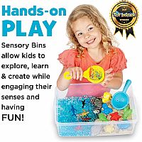 Sensory Bin - Ocean & Sand 