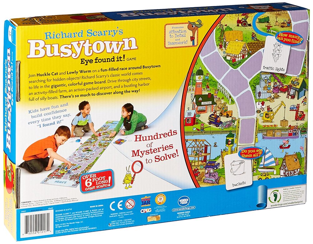 Richard Scarry's Busytown Eye Found It! Hidden Picture Game