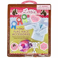 Pony Flag Race Outfit for Lottie Doll.