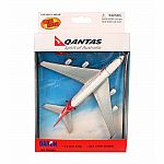Qantas Single Airplane.