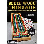 Solid Wood Cribbage Board