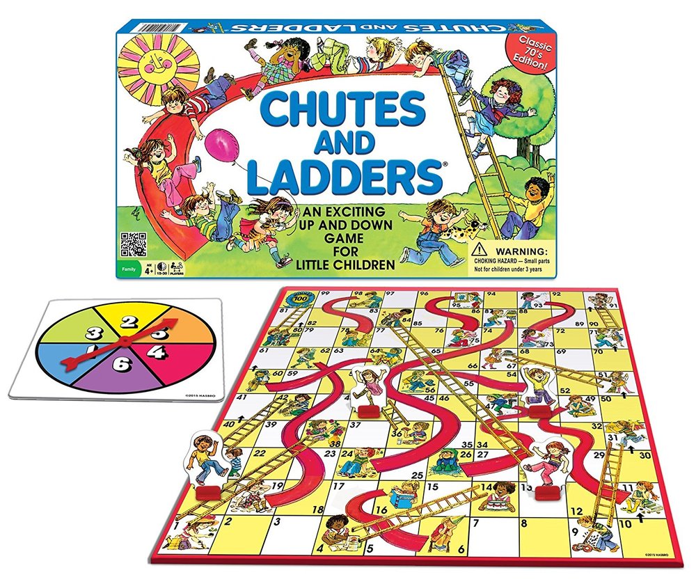 Chutes and ladders. Toy Sense