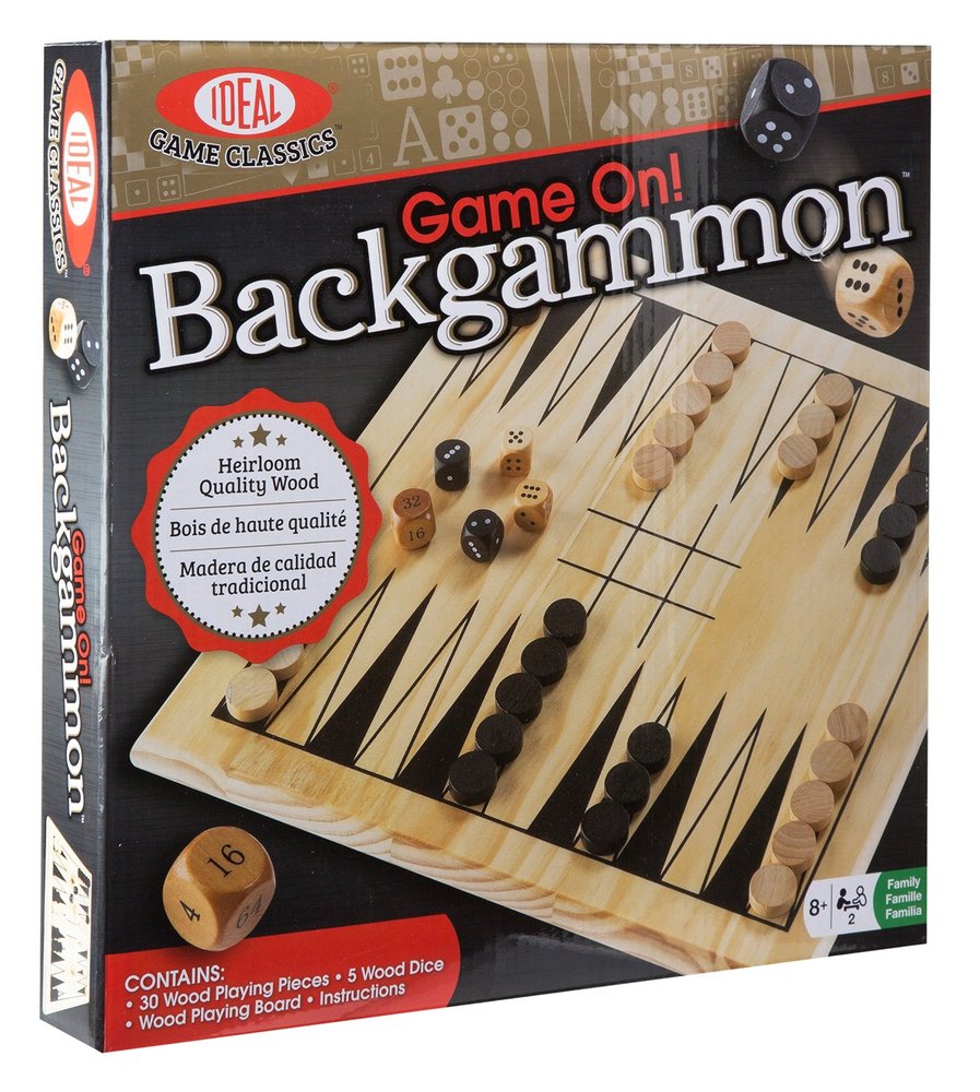 Game On! Backgammon Toy Sense