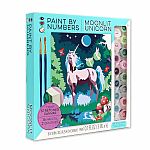 Moonlit Unicorn - Paint by Number.