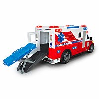 City Heroes - Ambulance with Lights and Sounds  