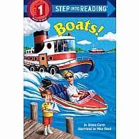 Boats! - Step into Reading Step 1  