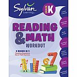 Sylvan Kindergarten Reading & Math Workout Workbook