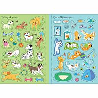Usborne Little First Stickers - Pets 