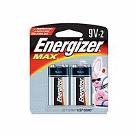 Energizer Max 9Volt - 2 Pack