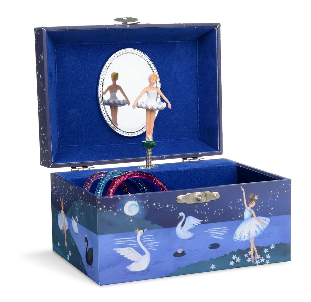 Swan Lake Princess Musical Jewelry Box Toy Sense