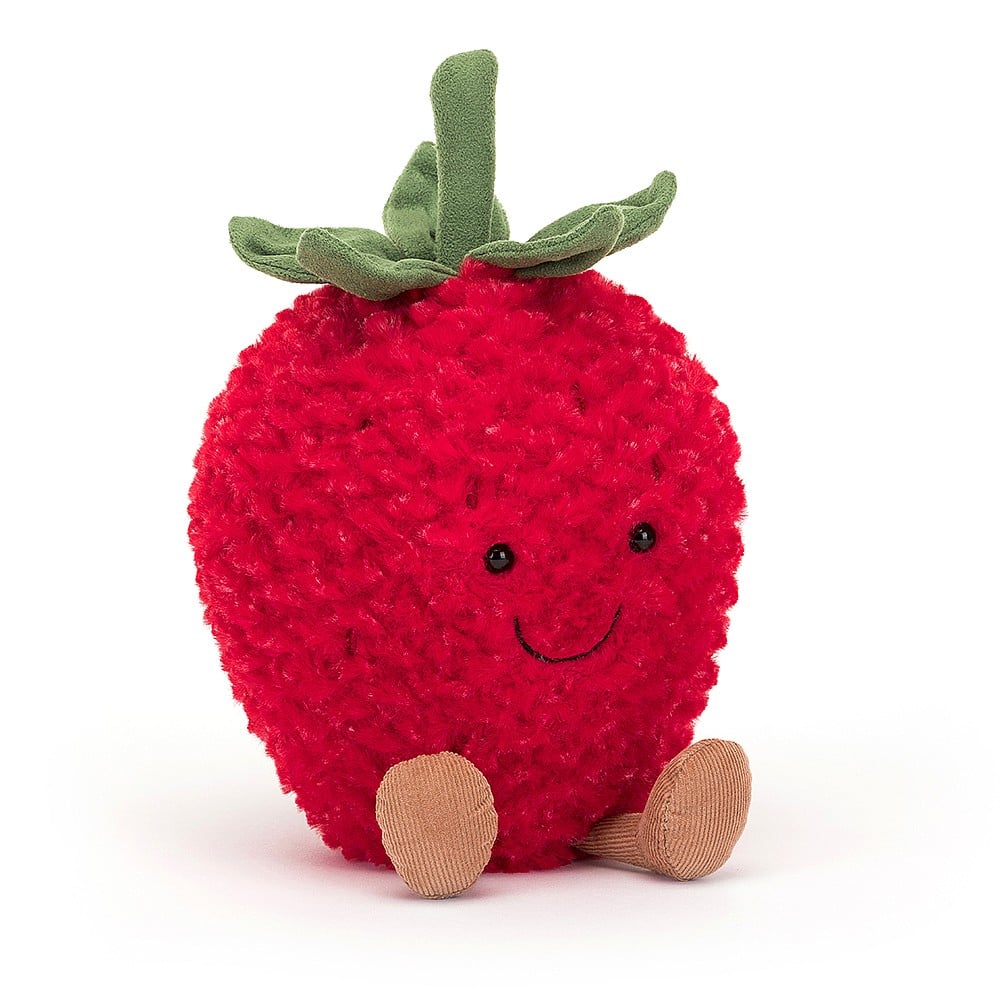 Amuseable Strawberry Large Jellycat Toy Sense
