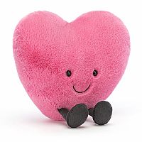 Amuseable Hot Pink Heart Large - Jellycat. 