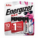 Energizer Max AA Batteries - 8 Pack