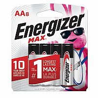 Energizer Max AA Batteries - 8 Pack 