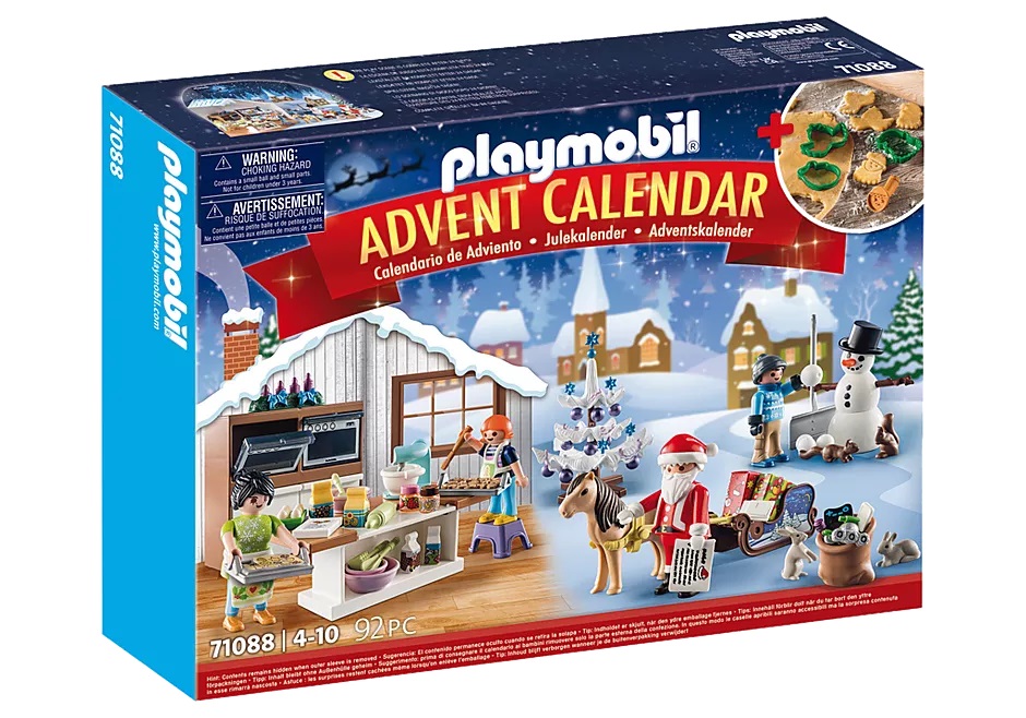 Advent Calendar Christmas Baking. Toy Sense