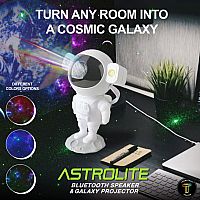 Astrolite - Bluetooth Speaker & Galaxy Projector