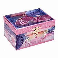 Iridescent Ballerina Jewelry Box 