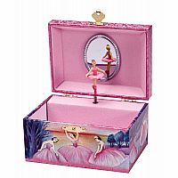 Iridescent Ballerina Jewelry Box 