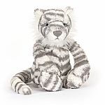 Bashful Snow Tiger Medium - Jellycat.