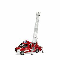 MB Sprinter Fire Engine With Rotating Ladder and Light 