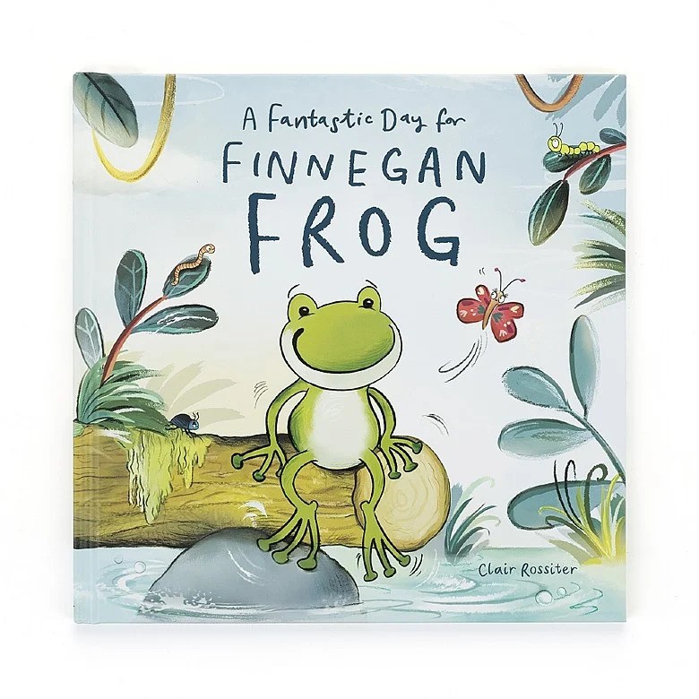 A Fantastic Day for Finnegan Frog - Jellycat Book - Toy Sense