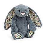 Blossom Dusky Blue Bunny Medium - Jellycat