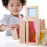 Rainbow Blocks Set - 30 Pieces.