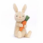 Bobbi Bunny with Carrot - Jellycat - Retired.