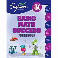 Sylvan Grade K Basic Math Success Workbook.