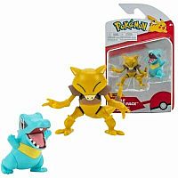 Pokemon Battle Figure 2-Pack - Abra and Totodile 2022