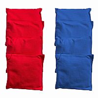 Franklin Official Size Cornhole Bean Bags - Set of 8  Red & Blue