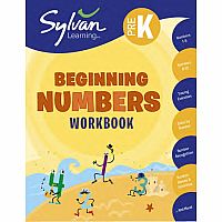 Sylvan Beginning Numbers Workbook - Pre K