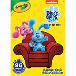 96 Page Blue's Clues Colouring Book