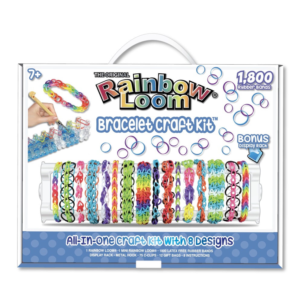 Rainbow Loom Bracelet Craft Kit Toy Sense