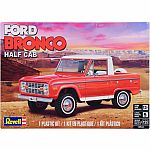 Ford Bronco Half Cab 1:25 Scale Plastic Model Kit